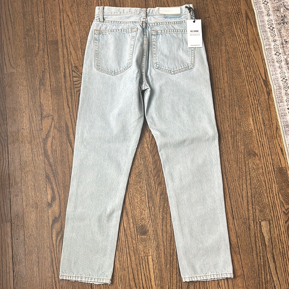 Re/Done Light Wash Denim Jeans